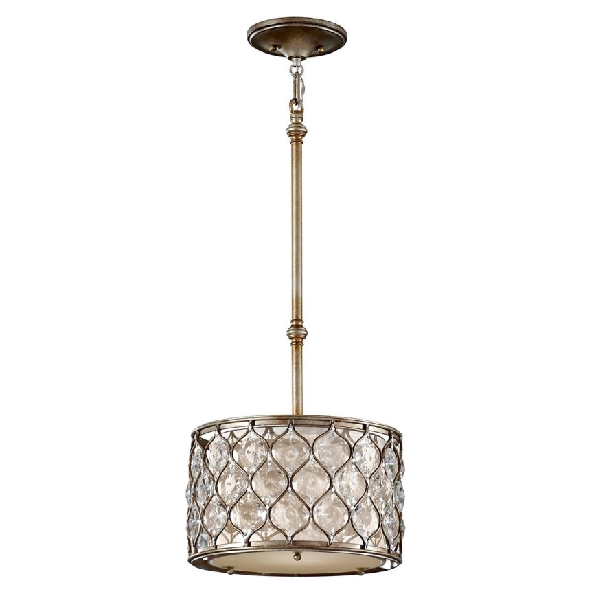 Feiss - Lampadario a sospensione con supporto rigido LUCIA 1xE27/60W/230V