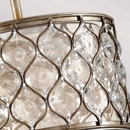 Feiss - Lampadario a sospensione con supporto rigido LUCIA 1xE27/60W/230V