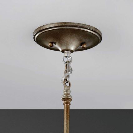 Feiss - Lampadario a sospensione con supporto rigido LUCIA 1xE27/60W/230V