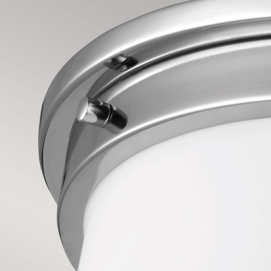 Feiss - Plafoniera da bagno PAYNE 2xE27/60W/230V IP44 cromo opaco