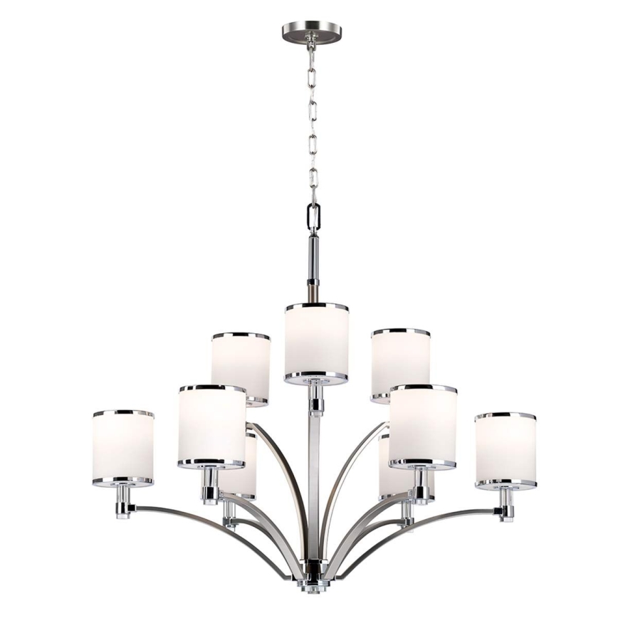 Feiss - Lampadario a sospensione con catena PROSPECT PARK 9xE27/60W/230V