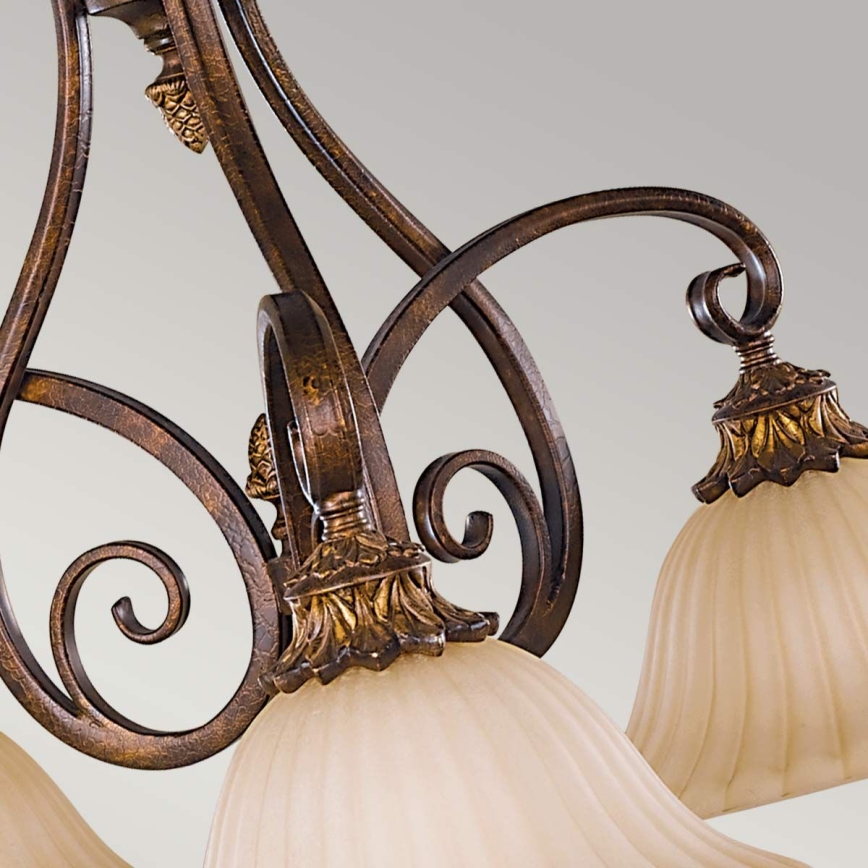 Feiss - Lampadario a sospensione con catena SONOMA VALLEY 3xE27/60W/230V