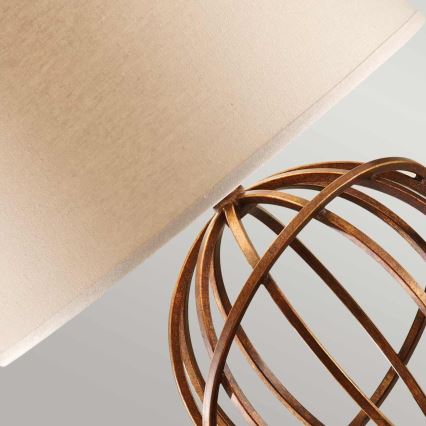 Feiss - Lampada da tavolo SPENCER 1xE27/60W/230V