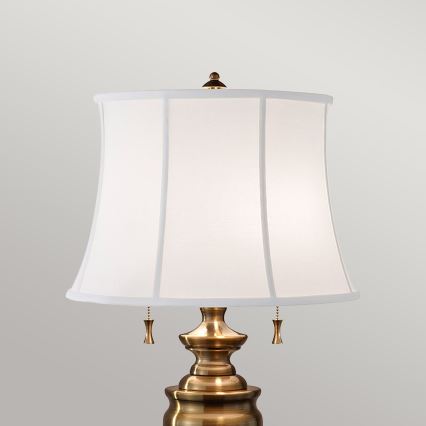 Feiss - Lampada da tavolo STATEROOM 2xE27/60W/230V ottone