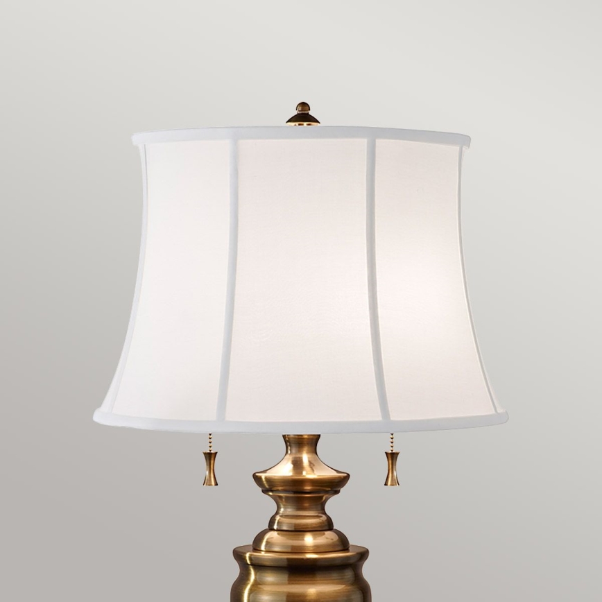 Feiss - Lampada da tavolo STATEROOM 2xE27/60W/230V ottone