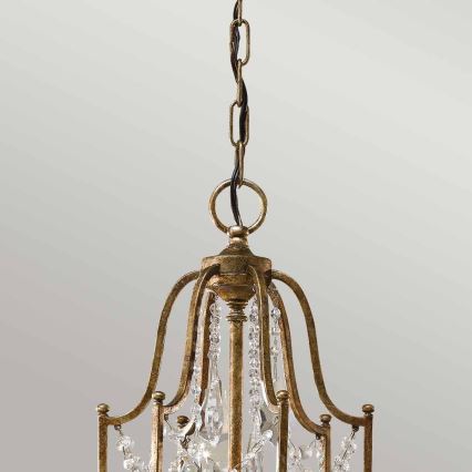 Feiss - Lampadario a sospensione con catena VALENTINA 6xE14/60W/230V
