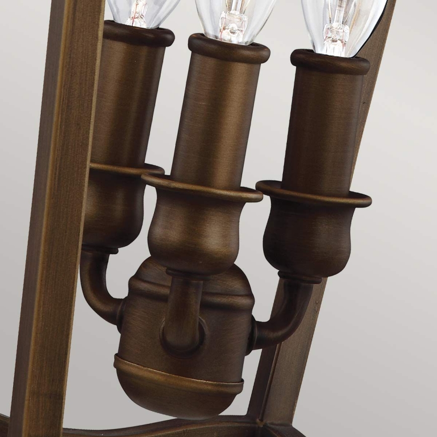 Feiss - Lampadario a sospensione con catena YARMOUTH 3xE14/60W/230V
