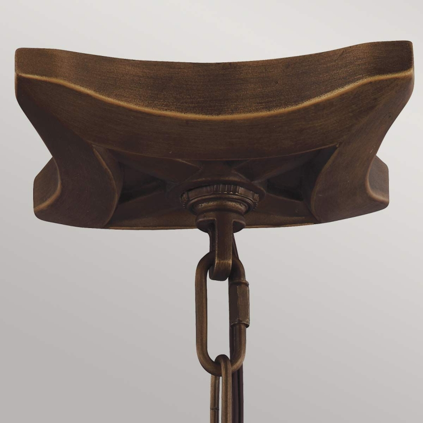 Feiss - Lampadario a sospensione con catena YARMOUTH 3xE14/60W/230V