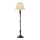 Feiss - Lampada con piedistallo LINCOLNDALE 1xE27/60W/230V bronzo/beige