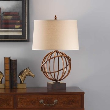 Feiss - Lampada da tavolo SPENCER 1xE27/60W/230V