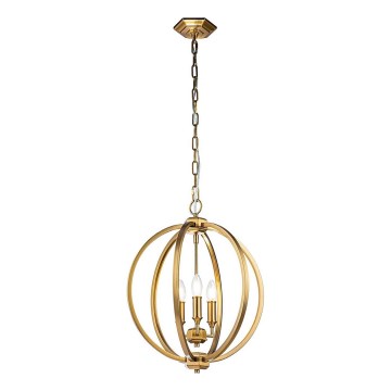 Feiss - Lampadario a sospensione con catena CORINNE 3xE14/60W/230V