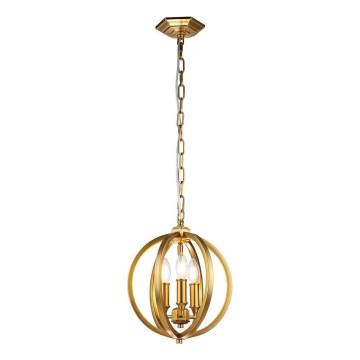 Feiss - Lampadario a sospensione con catena CORINNE 3xE14/60W/230V