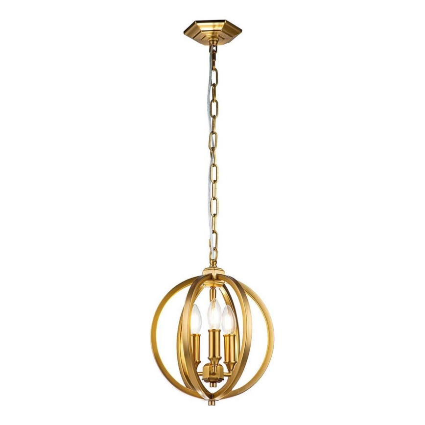Feiss - Lampadario a sospensione con catena CORINNE 3xE14/60W/230V