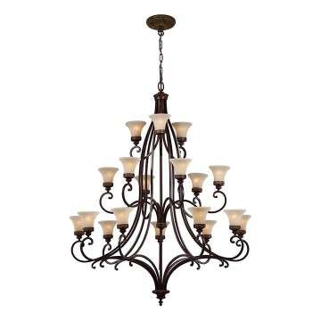 Feiss - Lampadario a sospensione con catena DRAWING ROOM 18xE27/60W/230V
