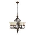 Feiss - Lampadario a sospensione con catena DRAWING ROOM 6xE27/60W/230V