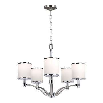 Feiss - Lampadario a sospensione con catena PROSPECT PARK 5xE27/60W/230V