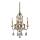 Feiss - Lampadario a sospensione con catena VALENTINA 4xE14/60W/230V