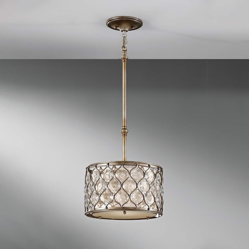 Feiss - Lampadario a sospensione con supporto rigido LUCIA 1xE27/60W/230V