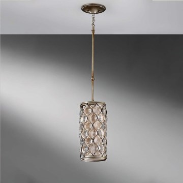 Feiss - Lampadario a sospensione con supporto rigido LUCIA 1xE27/60W/230V