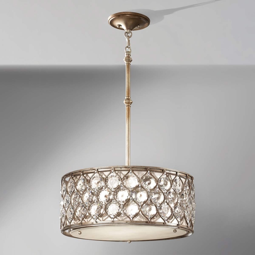 Feiss - Lampadario a sospensione con supporto rigido LUCIA 3xE27/60W/230V