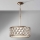 Feiss - Lampadario a sospensione con supporto rigido LUCIA 3xE27/60W/230V