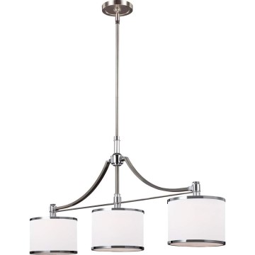 Feiss - Lampadario a sospensione con supporto rigido PROSPECT PARK 3xE27/60W/230V