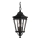 Feiss - Lampadario da esterno a sospensione con catena COTSWOLD LANE 2xE14/60W/230V nero