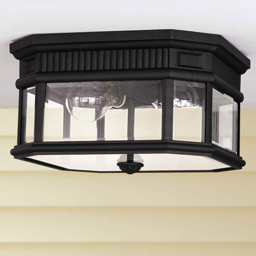 Feiss - Plafoniera da esterno COTSWOLD LANE 2xE27/60W/230V IP44