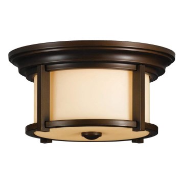 Feiss - Plafoniera da esterno MERRIL 2xE27/60W/230V IP44