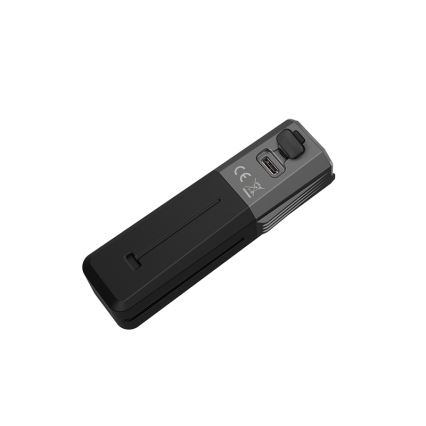 Fenix BC22R - Luce anteriore ricaricabile per bicicletta a LED dimmerabile, ricarica USB, 3400 mAh, IP66, 1400 lm, 41 h, nera
