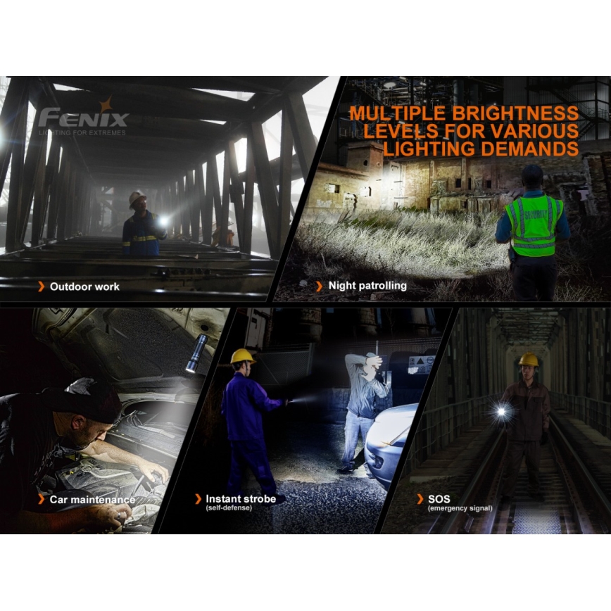 Fenix C7 - Torcia ricaricabile dimmerabile a LED/1x21700 IP68 3000 lm 68 h