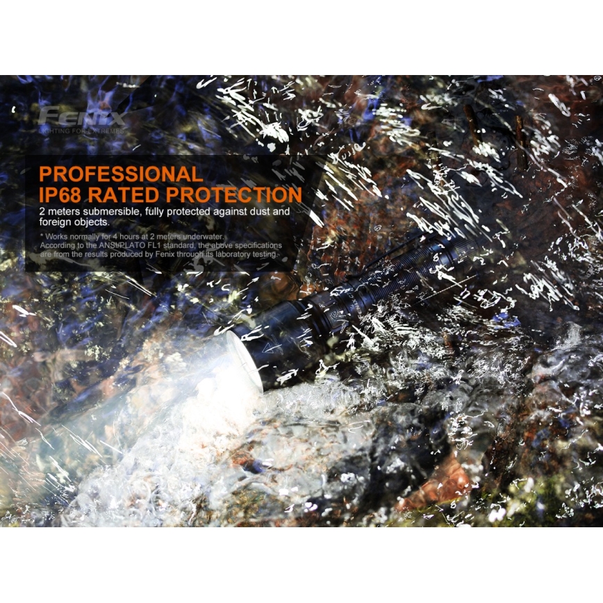 Fenix C7 - Torcia ricaricabile dimmerabile a LED/1x21700 IP68 3000 lm 68 h