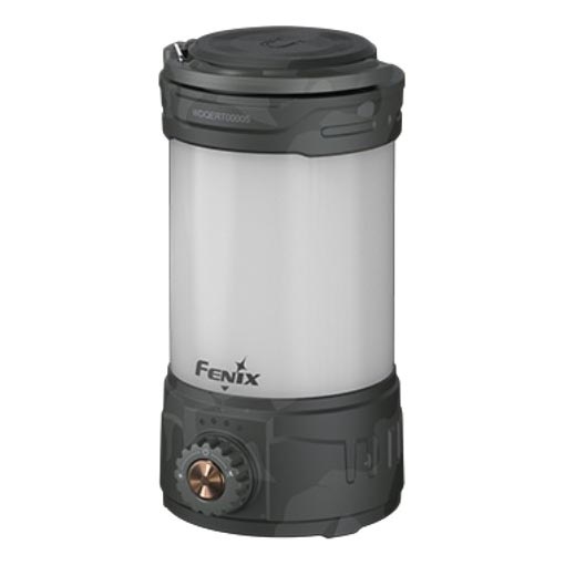 Fenix CL26RPROCAM - Lampada portatile ricaricabile LED dimmerabile LED/USB IP66 650 lm 408 h 5000 mAh grigio