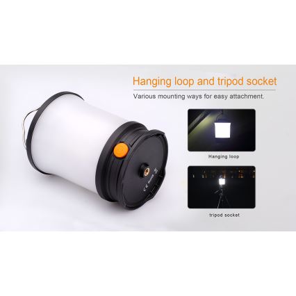 Fenix CL30R - Lampada portatile ricaricabile a LED LED/USB/6xCR123A IPX7 650 lm 300 h 2600 mAh