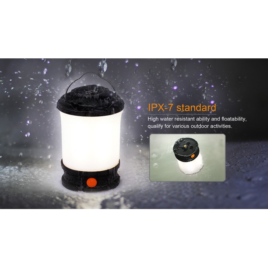 Fenix CL30R - Lampada portatile ricaricabile a LED LED/USB/6xCR123A IPX7 650 lm 300 h 2600 mAh