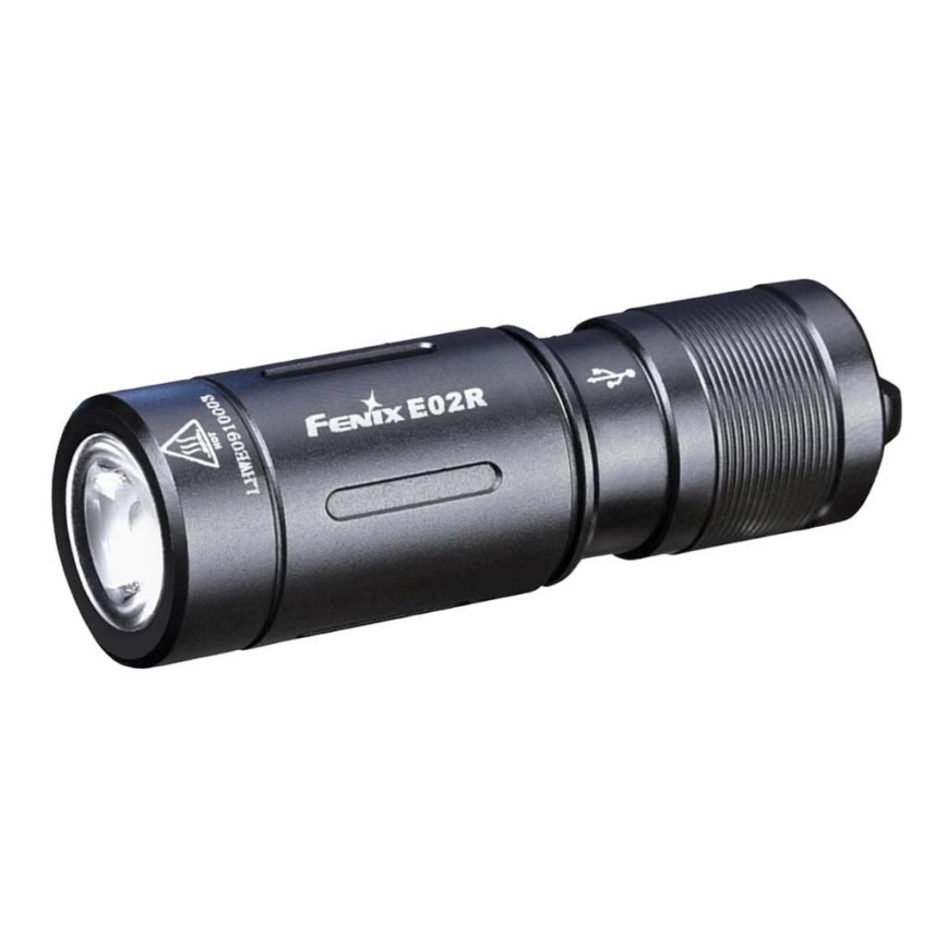 Fenix E02RBLC - LED Torcia ricaricabile LED/USB IP68 200 lm 6.5 h