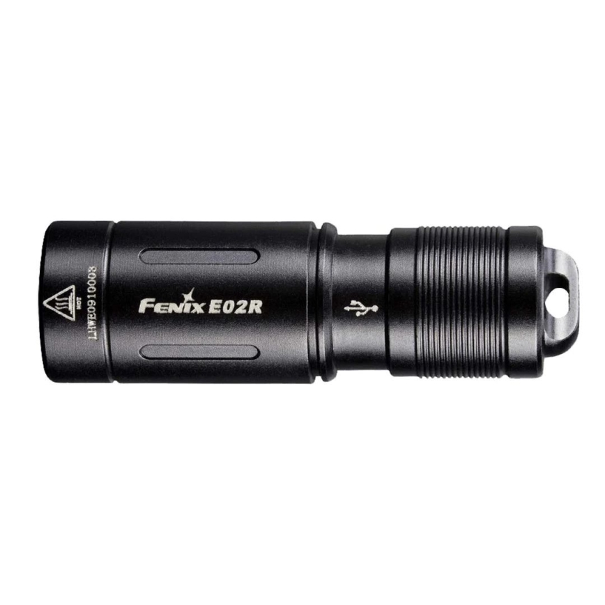 Fenix E02RBLC - LED Torcia ricaricabile LED/USB IP68 200 lm 6.5 h
