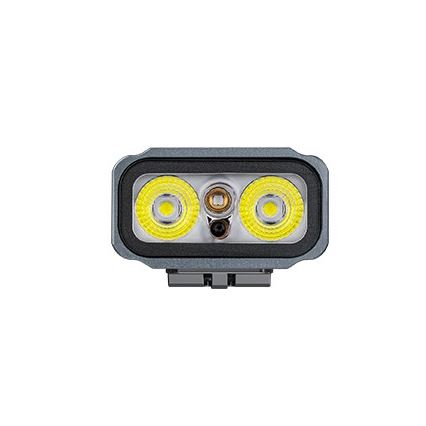 Fenix E06RGRY - Torcia elettrica ricaricabile LED Dimmerabile UV LED/USB IP66 700 shiny 60 h 750 mAh grigio