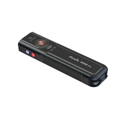 Fenix E06RPROEUBLC - Torcia ricaricabile dimmerabile LED/USB, 1650 mAh, IP66, 1600 lm, 111 h, nera