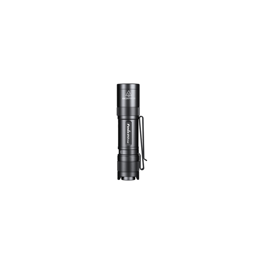 Fenix E12V30 - Torcia ricaricabile a LED a intensità regolabile 1xAA 2000 mAh IP68 200 lm 100 h nera