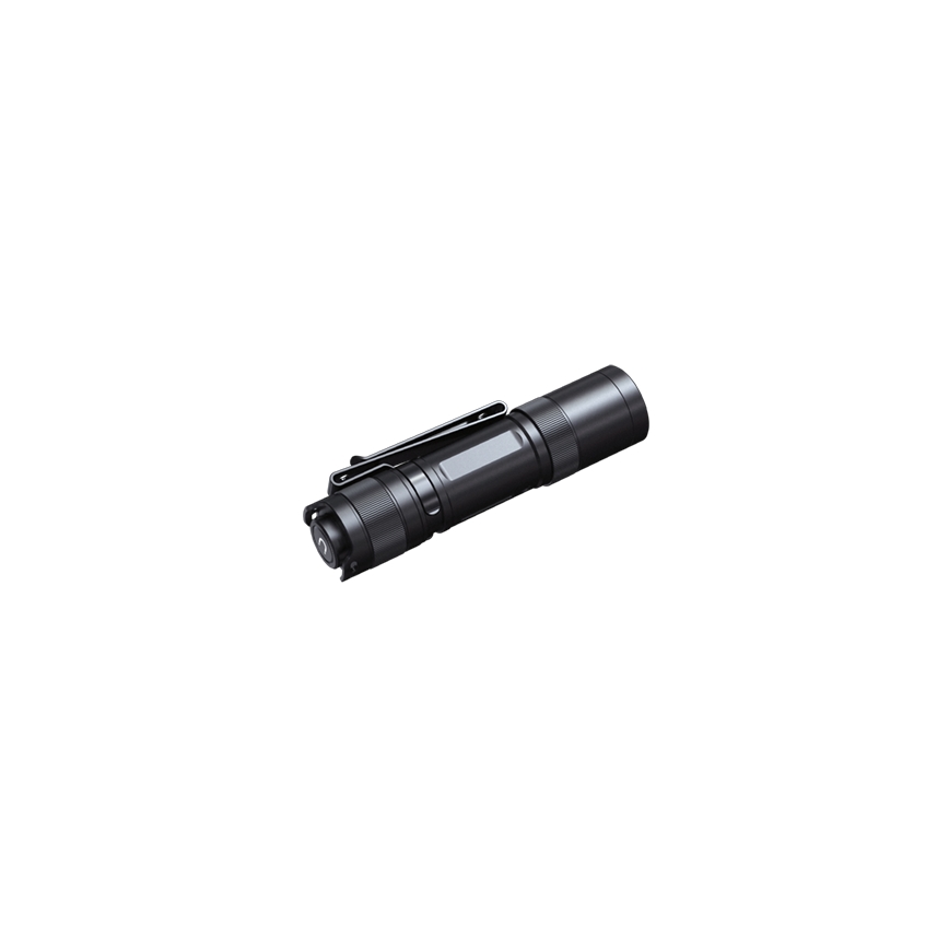 Fenix E12V30 - Torcia ricaricabile a LED a intensità regolabile 1xAA 2000 mAh IP68 200 lm 100 h nera