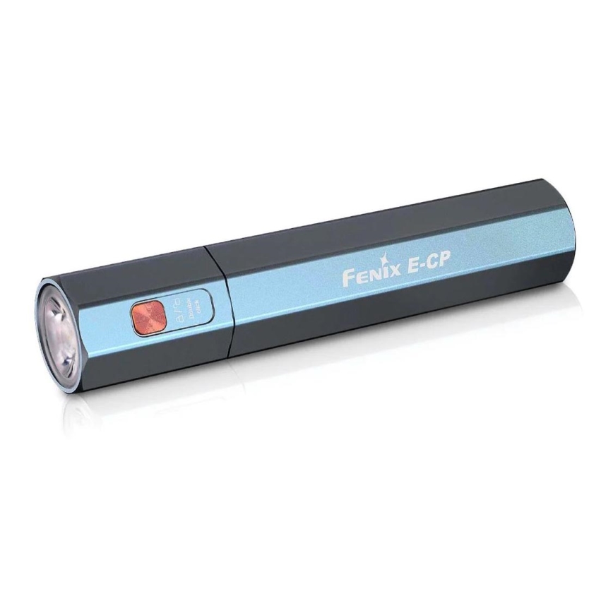 Fenix ECPBLUE - Torcia LED ricaricabile con power bank USB IP68 1600 lm 504 h blu