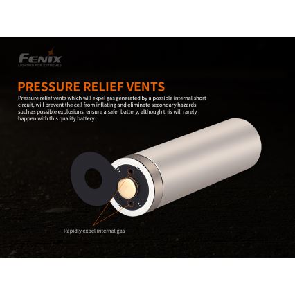 Fenix FE21700V20 - 1 pz Batteria ricaricabile 21700/3,6V 5000 mAh