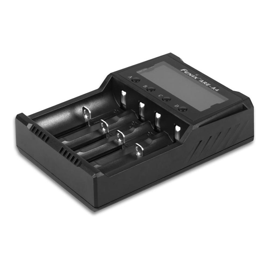 Fenix FENAREA4 - Caricabatterie 4xLi-ion/AAA/AA/C 5V