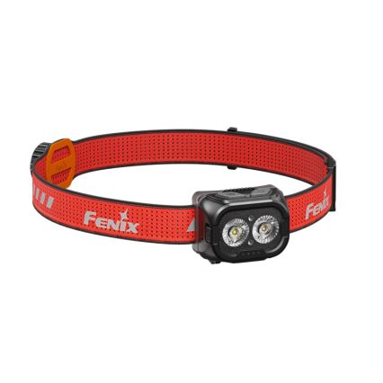Fenix HL18RTV20BLC - Lampada frontale ricaricabile LED Dimmerabile LED/USB/3xAA IP66 800 lm 160 h 1900 mAh nero/arancione