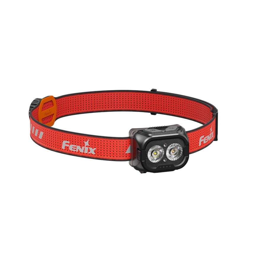 Fenix HL18RTV20BLC - Lampada frontale ricaricabile LED Dimmerabile LED/USB/3xAA IP66 800 lm 160 h 1900 mAh nero/arancione