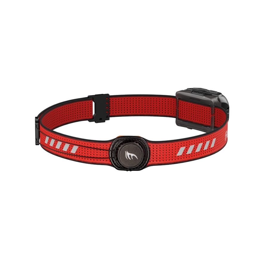 Fenix HL18RTV20BLC - Lampada frontale ricaricabile LED Dimmerabile LED/USB/3xAA IP66 800 lm 160 h 1900 mAh nero/arancione