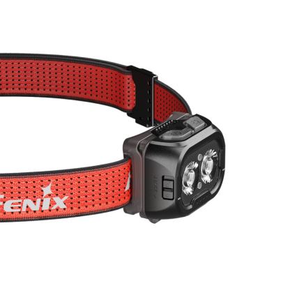 Fenix HL18RTV20BLC - Lampada frontale ricaricabile LED Dimmerabile LED/USB/3xAA IP66 800 lm 160 h 1900 mAh nero/arancione