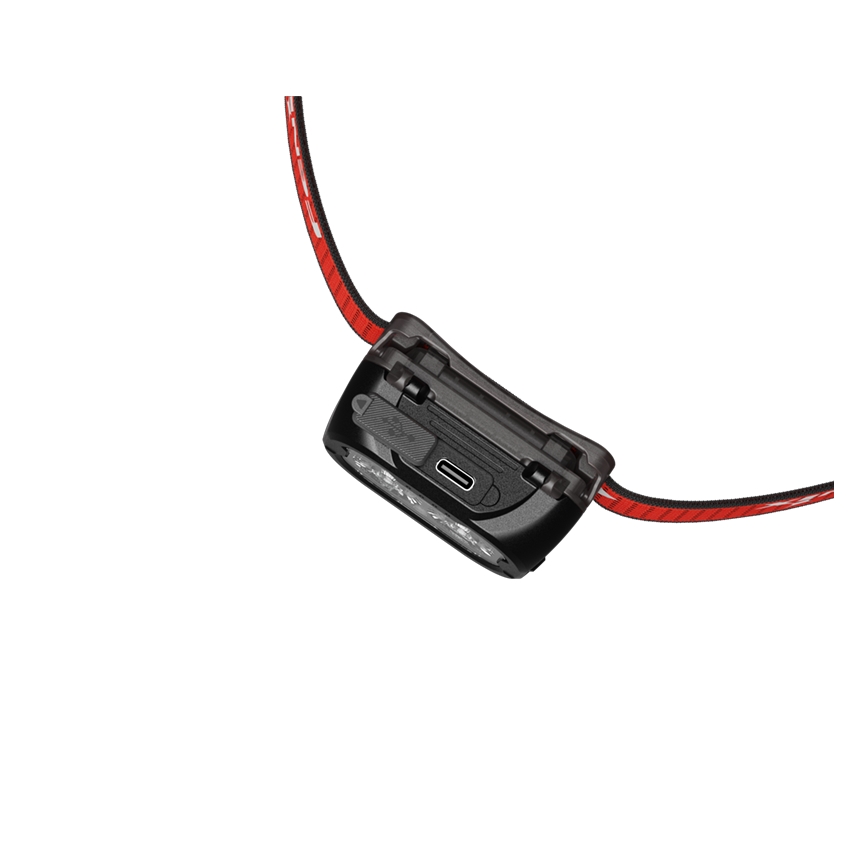 Fenix HL18RTV20BLC - Lampada frontale ricaricabile LED Dimmerabile LED/USB/3xAA IP66 800 lm 160 h 1900 mAh nero/arancione