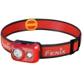 Fenix HL32RTRED - Lampada frontale LED ricaricabile LED/USB IP66 800 lm 300 h rosso/arancione